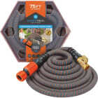 Hydrotech 5/8 In. Dia. x 75 Ft. Orange Expandable Burst Proof Hose Image 1