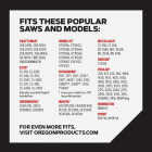 Oregon S56T AdvanceCut Chainsaw Chains 2-Pack, for 16 In. Bar - 56 Drive Links - fits Makita, Echo, Husqvarna, Craftsman, Poulan and more Image 6