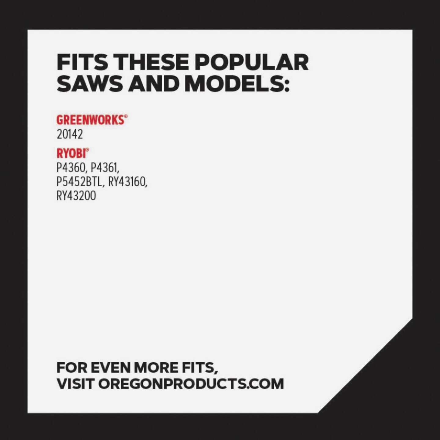 Oregon R33F Polesaw Chain for 8 in. Bar - 33 Drive Links - fits Milwaukee Image 4