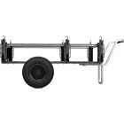 YakAttack SandRig 20 In. x 54 In. Surf Cart with 16 In. Rubber Tires Image 2