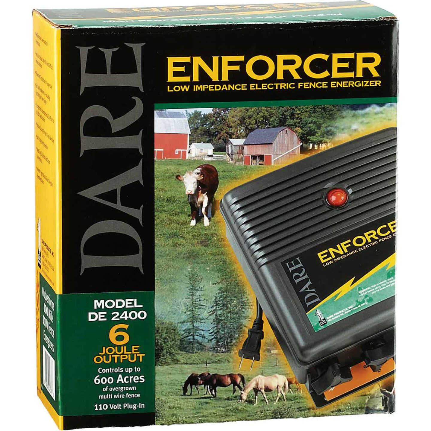 Dare Enforcer 600-Acre Electric Fence Charger Image 2