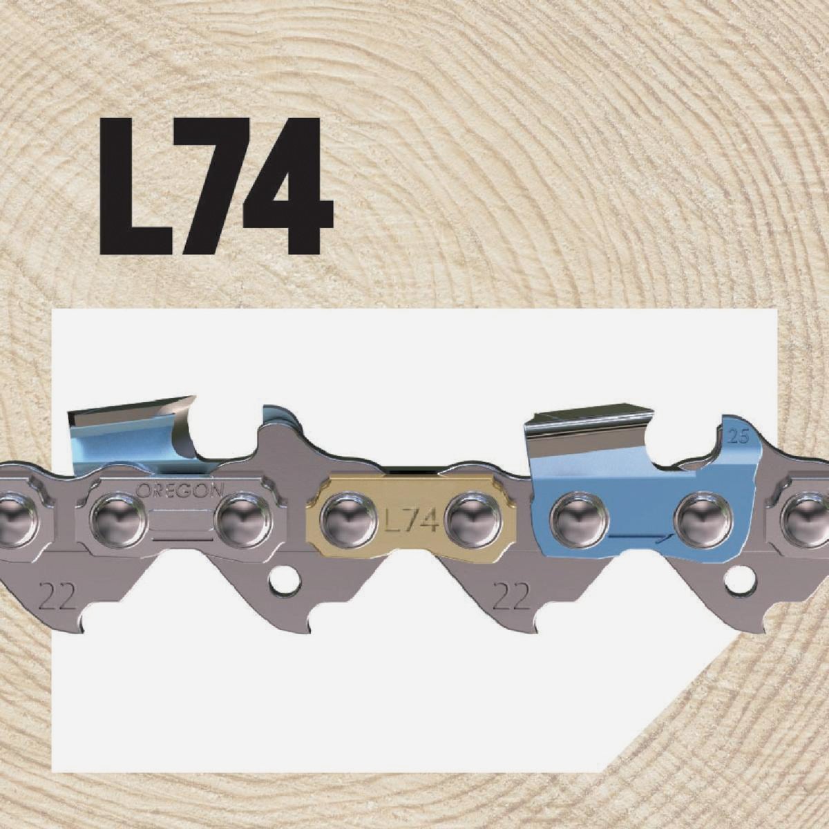 Oregon L74 ControlCut Saw Chain for 18 in. Bar - 74 Drive Links - fits Several Stihl models Image 4