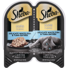 Sheba Perfect Portions Cuts in Gravy 2.6 Oz. Delicate Whitefish/Tuna Adult Wet Cat Food Image 1