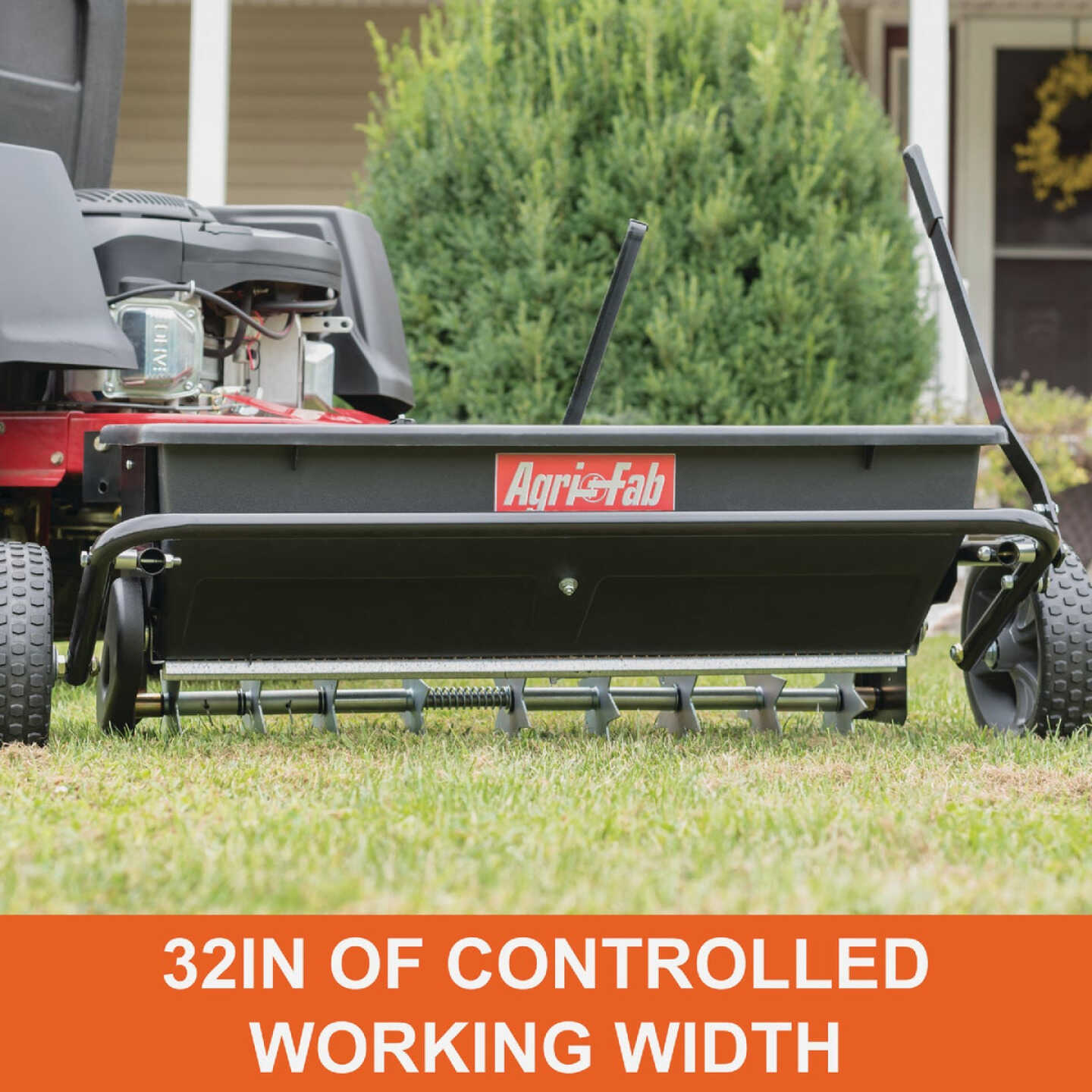 Agri-Fab 100 Lb. Tow Behind Spiker/Seeder/Spreader Image 3