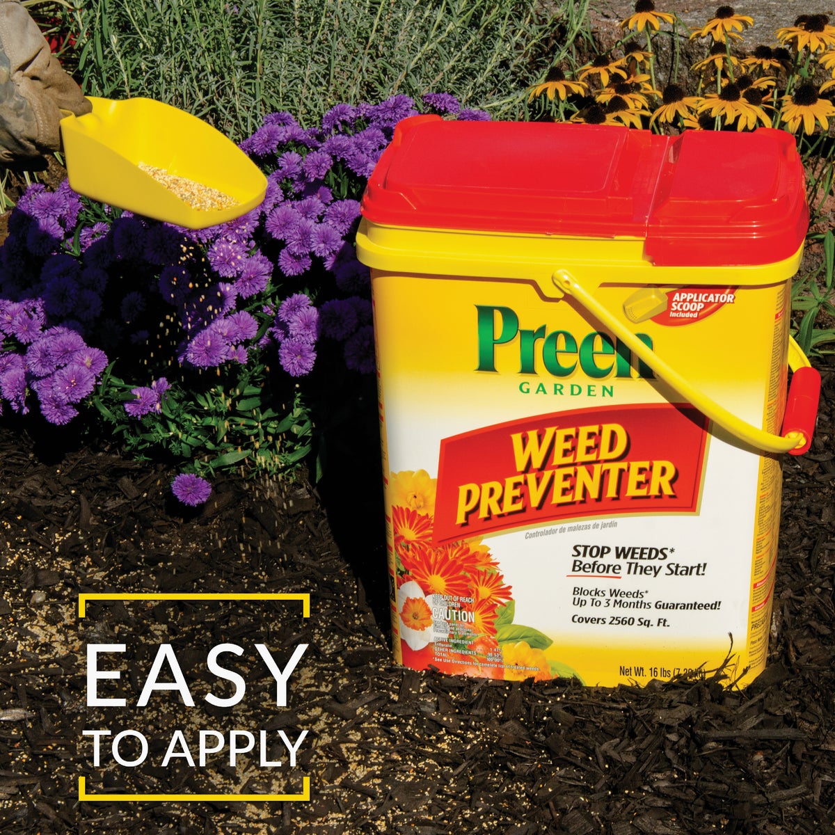 Preen 16 Lb. Ready To Use Granules Garden Weed Preventer Image 3