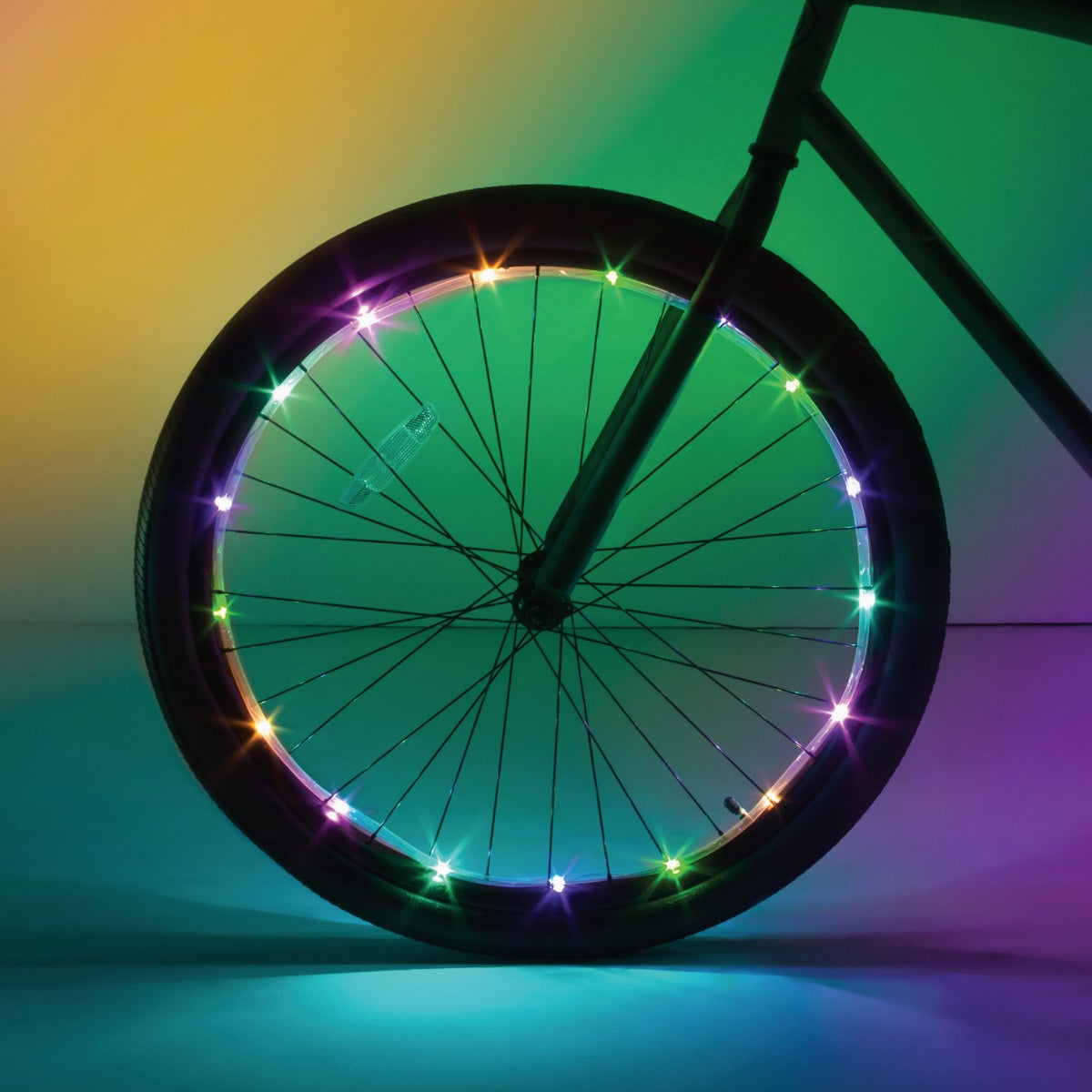 Wheelbrightz LED Pastel Bicycle Light Image 2