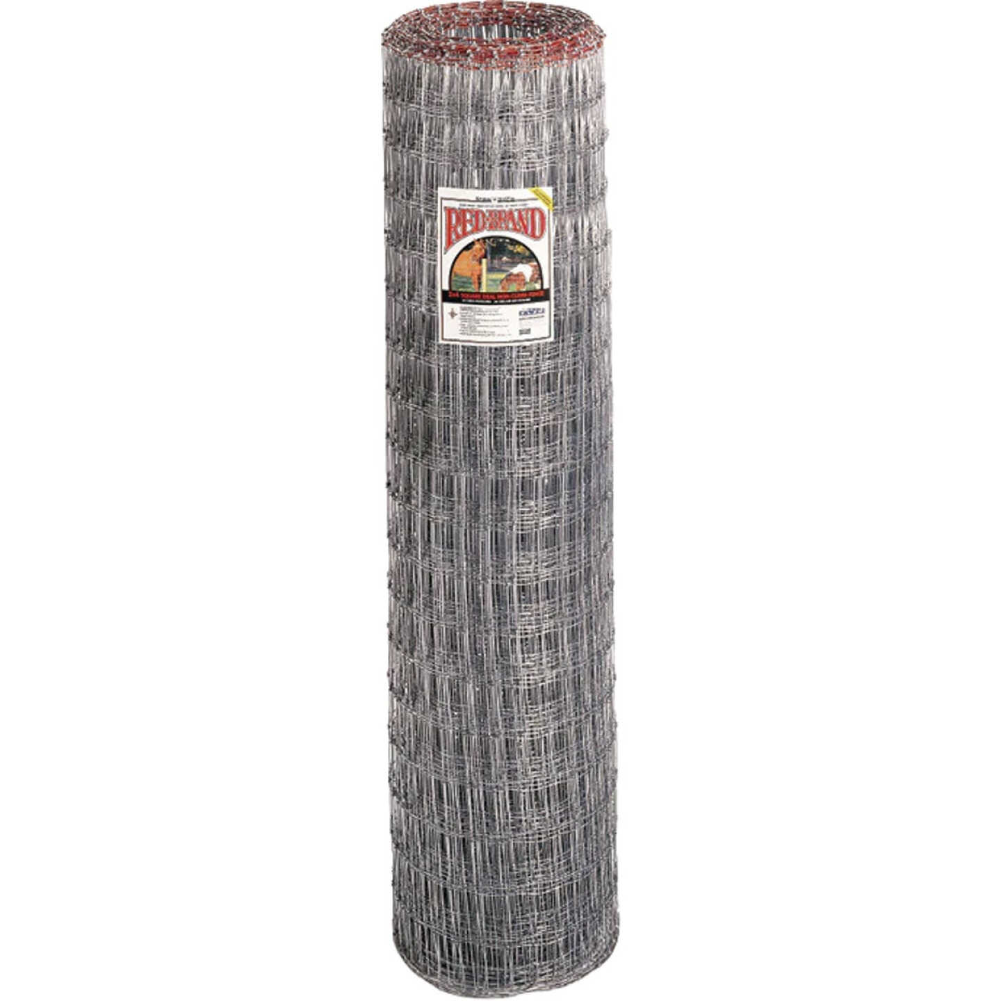 Redbrand 72 In. H. x 100 Ft. L. Galvanized Steel Class 1 Square Deal Non-Climb Horse Fence Image 1
