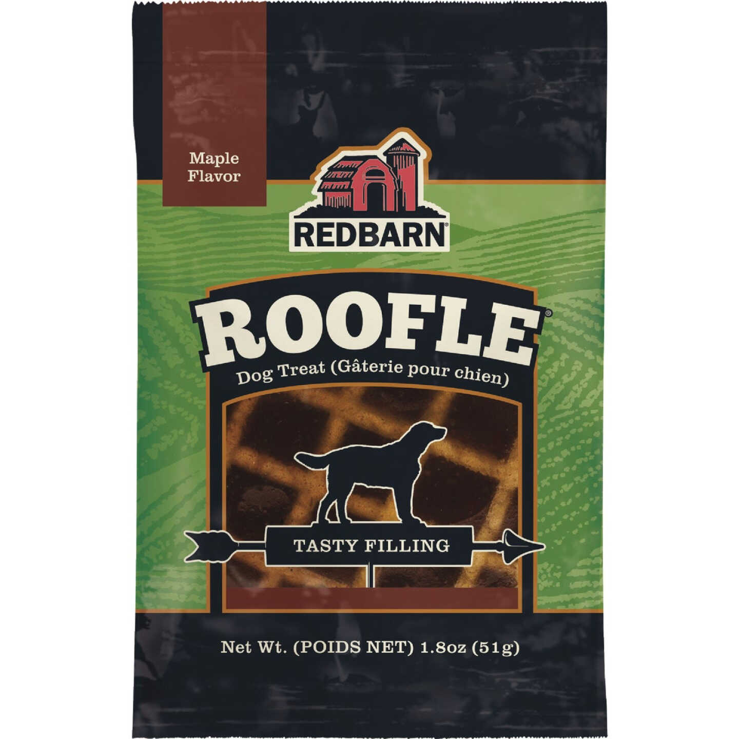 Redbarn Roofle 1.8 Oz. Maple Flavor Dog Treat Image 1