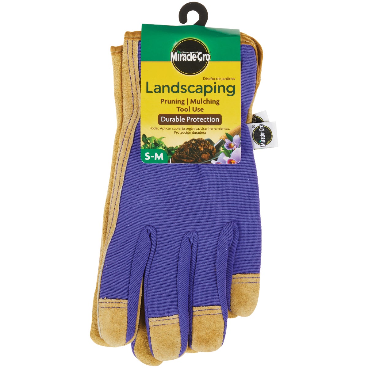 Miracle-Gro Women's Polyester Durable Protection Landscaping Gloves, Small/Medium Image 2