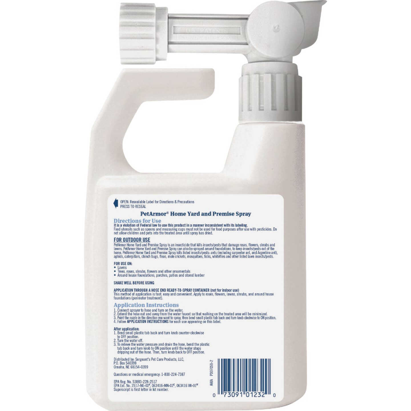 PetArmor Home 32 Oz. Ready To Spray Flea & Tick Yard Spray Image 2