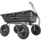 Gorilla Carts 12 Cu. Ft. Heavy Duty Poly Yard Dump Cart Image 7