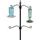 Perky-Pet 10 Oz. Green Glass Antique Bottle Hummingbird Feeder Image 3