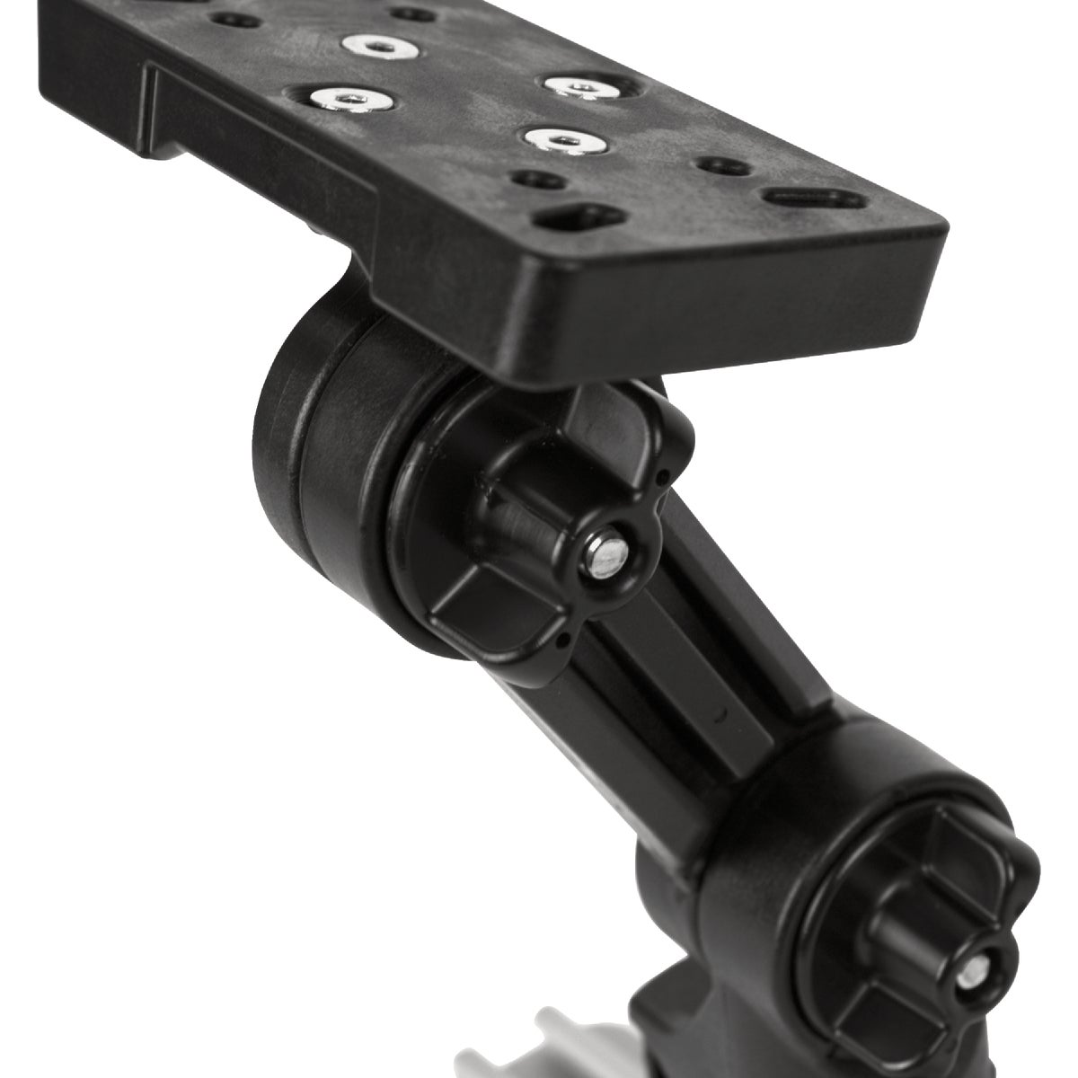YakAttack Humminbird Helix Fish Finder Mount with Track Mounted LockNLoad Mounting System Image 2