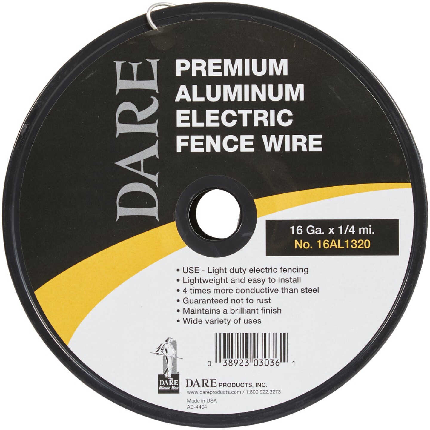 Dare 1/4-Mile x 16 Ga. Aluminum Electric Fence Wire Image 2