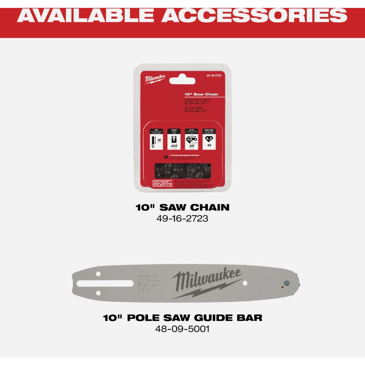 Milwaukee M18 FUEL 10 In. Pole Saw With Quik-Lok (Tool Only) Image 4