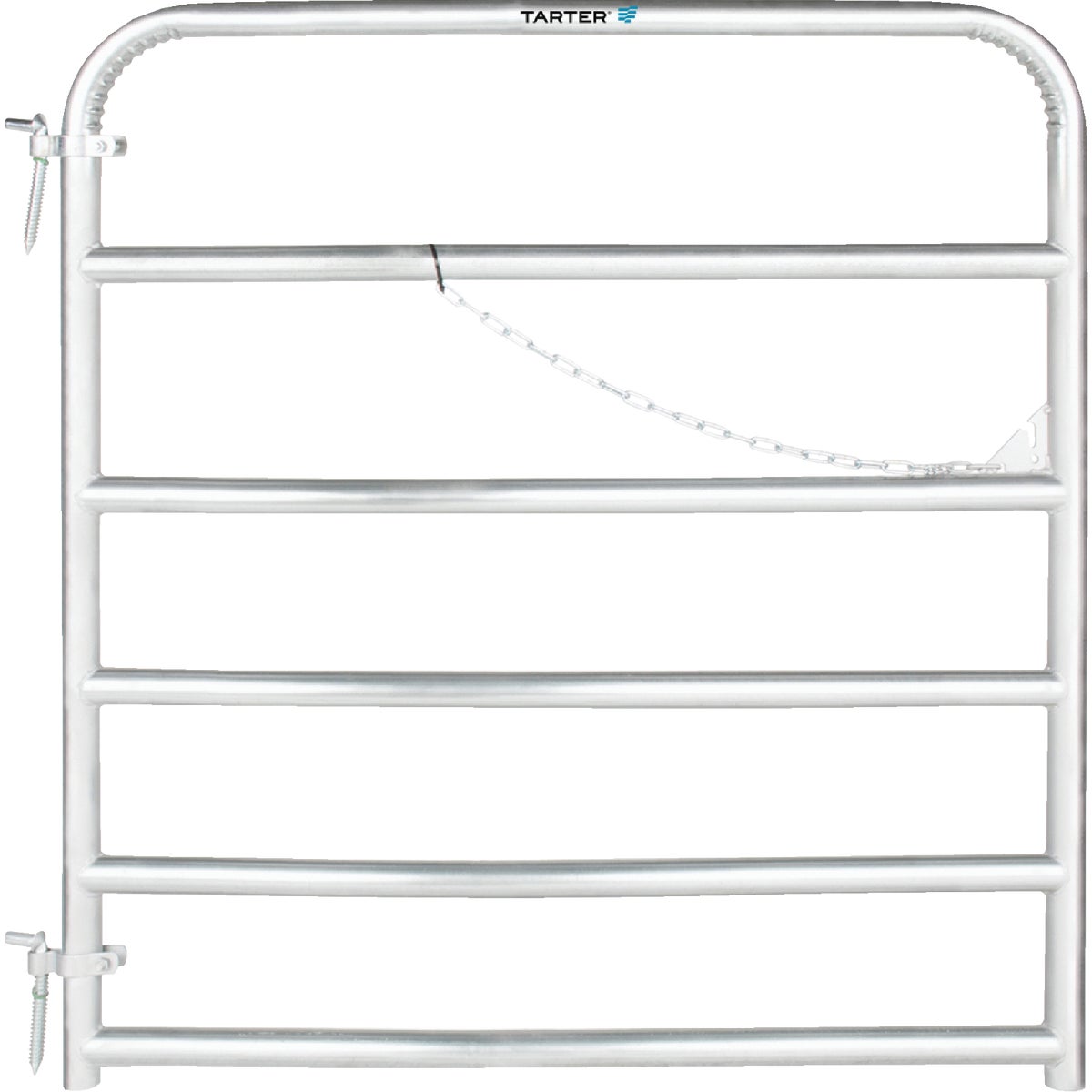 Tarter 50 In. H. x 4 Ft. L. x 1-3/4 In. Tube Diameter Galvanized Tube Gate