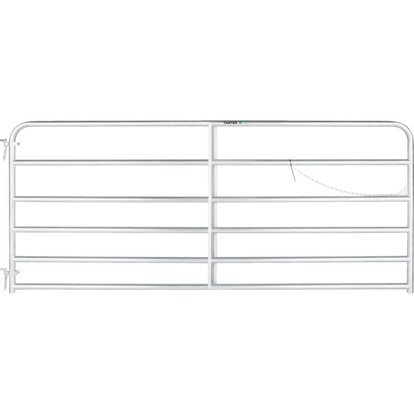 Tarter 50 In. H. x 10 Ft. L. x 1-3/4 In. Tube Diameter Galvanized Tube Gate Image 1