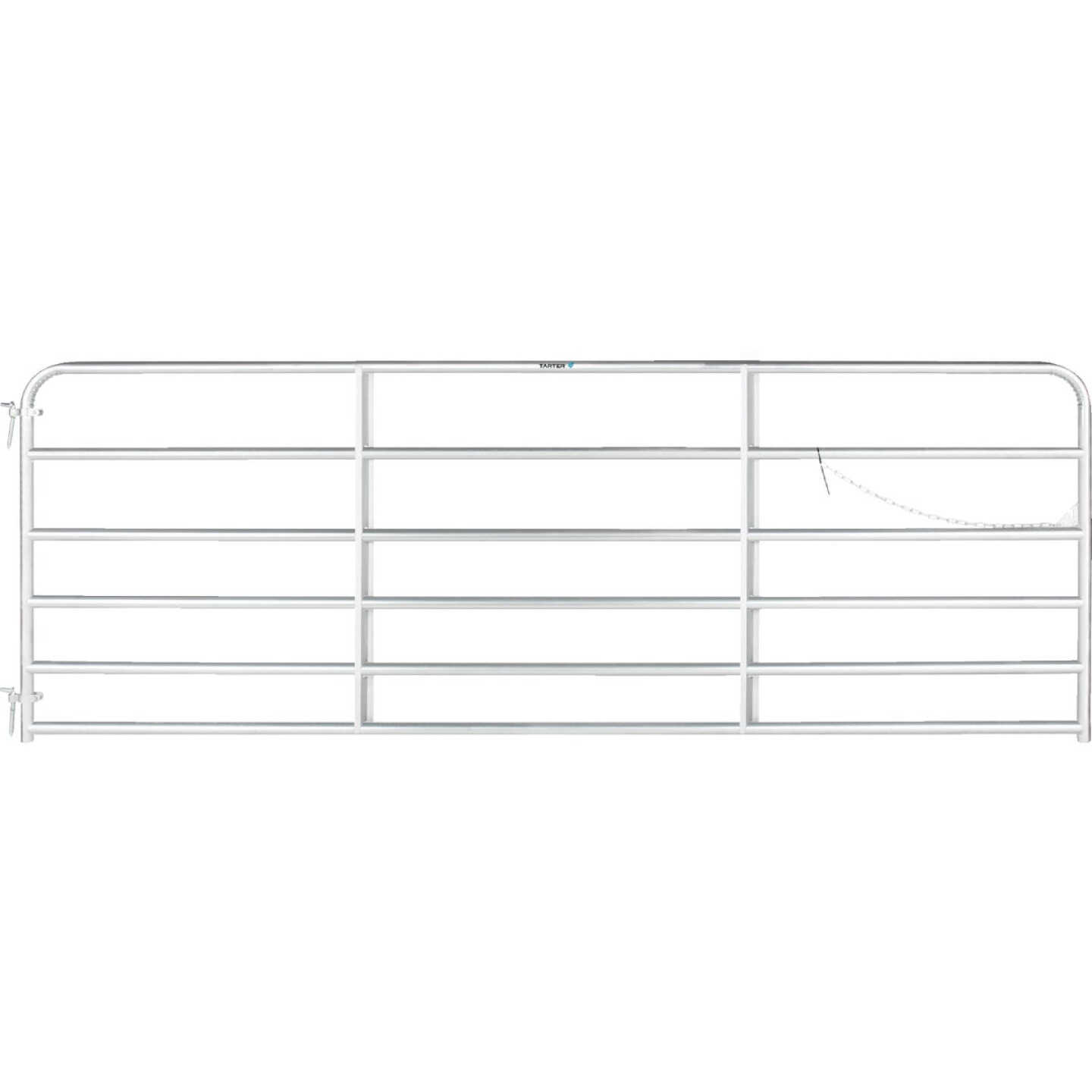Tarter 50 In. H. x 12 Ft. L. x 1-3/4 In. Tube Diameter Galvanized Tube Gate Image 1