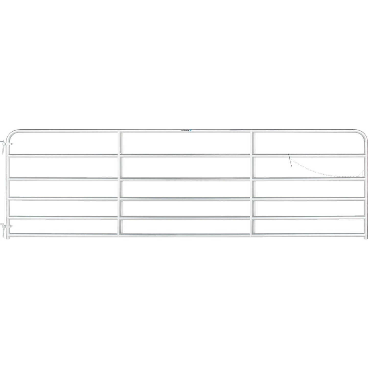 Tarter 50 In. H. x 14 Ft. L. x 1-3/4 In. Tube Diameter Galvanized Tube Gate Image 1