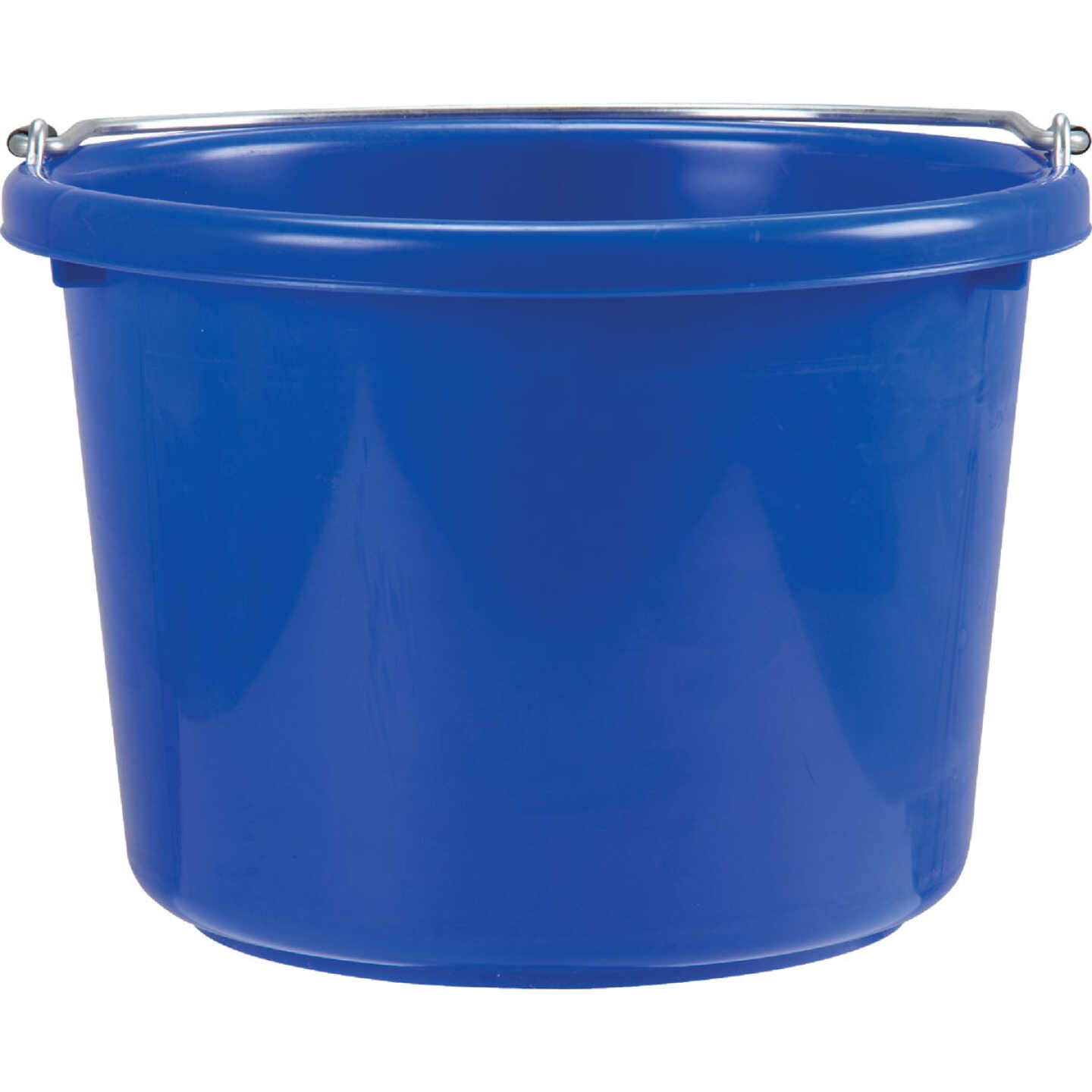 Tuff Stuff 8 Qt. Blue Poly Bucket Image 1
