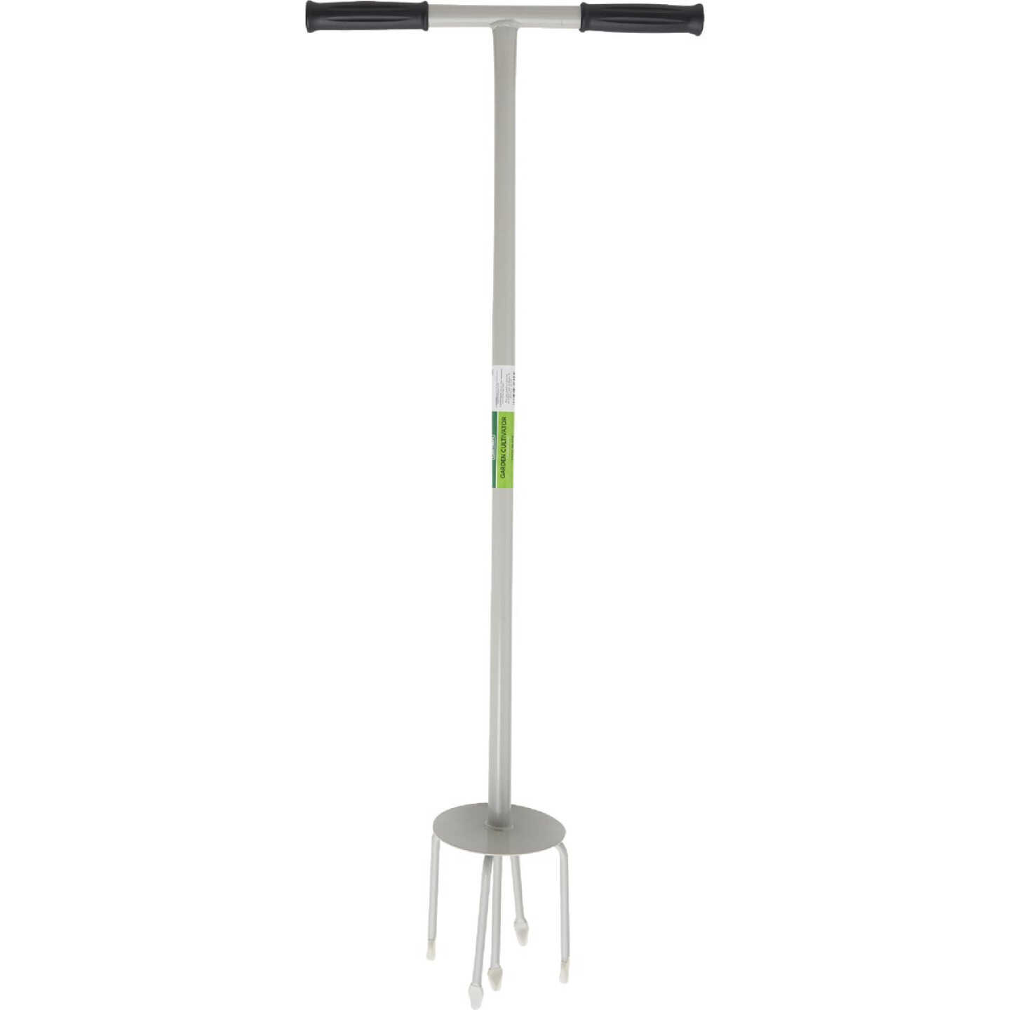 Best Garden 5-Tine 36.5 In. Steel Handle Garden Cultivator Image 2