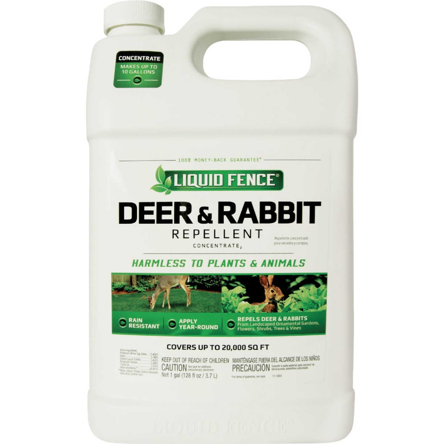 Liquid Fence 128 Oz. Concentrate Deer & Rabbit Repellent Image 1