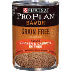 Purina Pro Plan Savor Chicken & Carrot Adult Grain Free Wet Dog Food, 13 Oz. Image 1