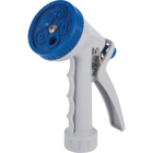 Best Garden Poly 5-Pattern Nozzle, Blue & Gray Image 1