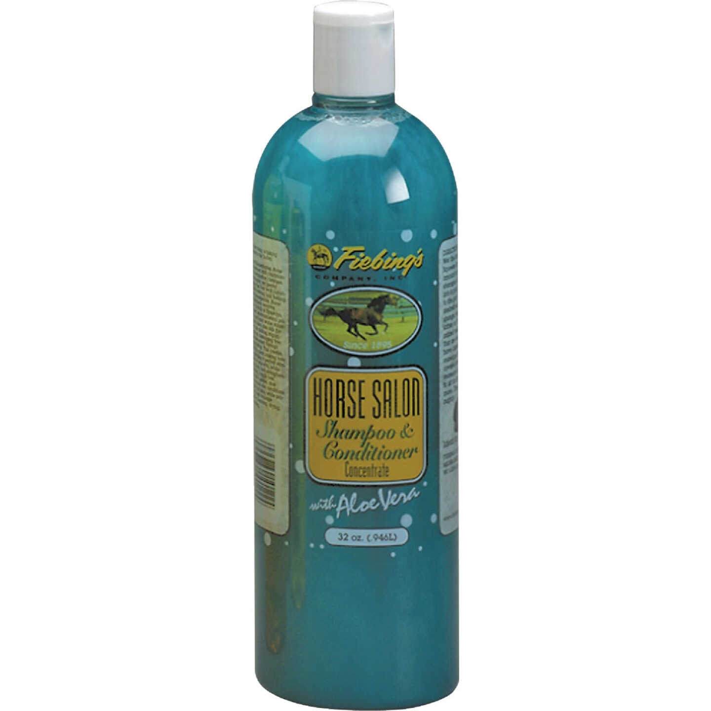 Fiebing's 32 Oz. Squeeze Bottle Horse Salon Shampoo & Conditioner Image 1