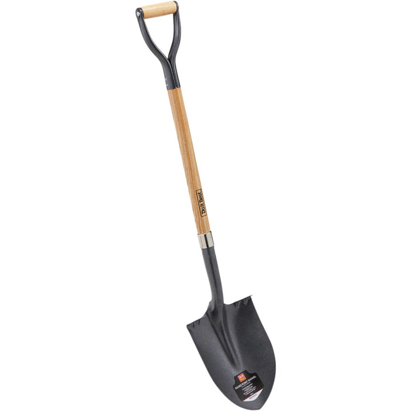 Do it Best 33 In. Wood D-Handle Round Point Shovel Image 1