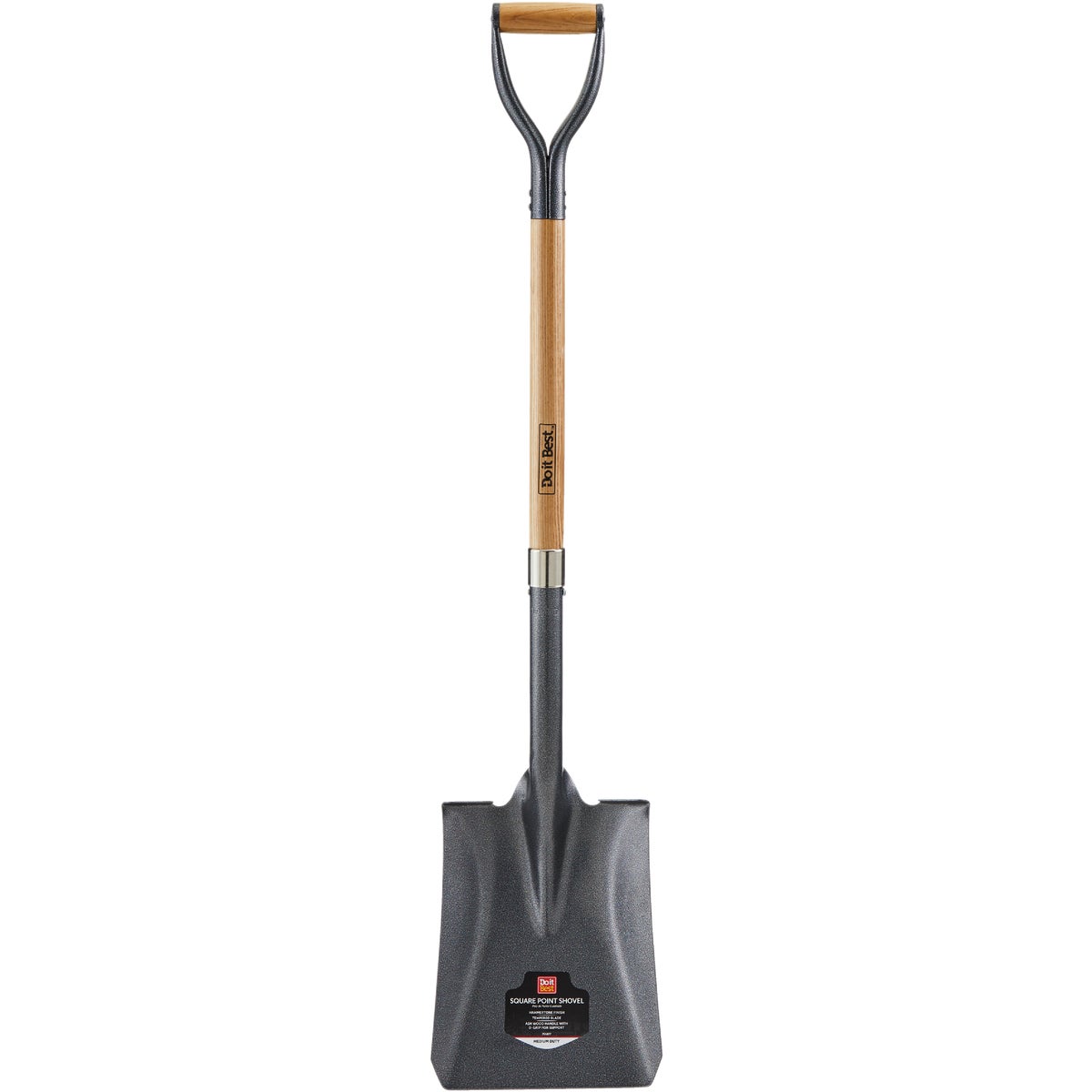 Do it Best 33 In. Wood D-Handle Square Point Shovel Image 2