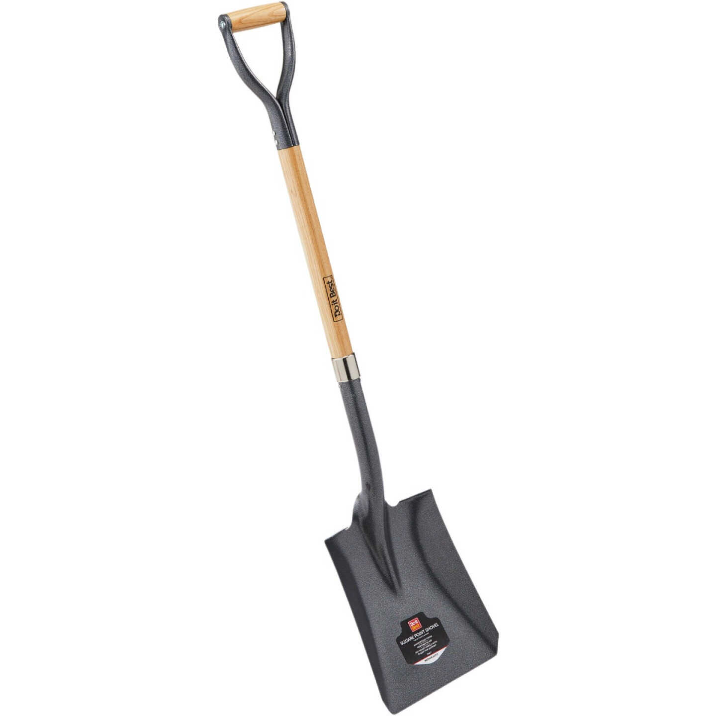 Do it Best 33 In. Wood D-Handle Square Point Shovel Image 1