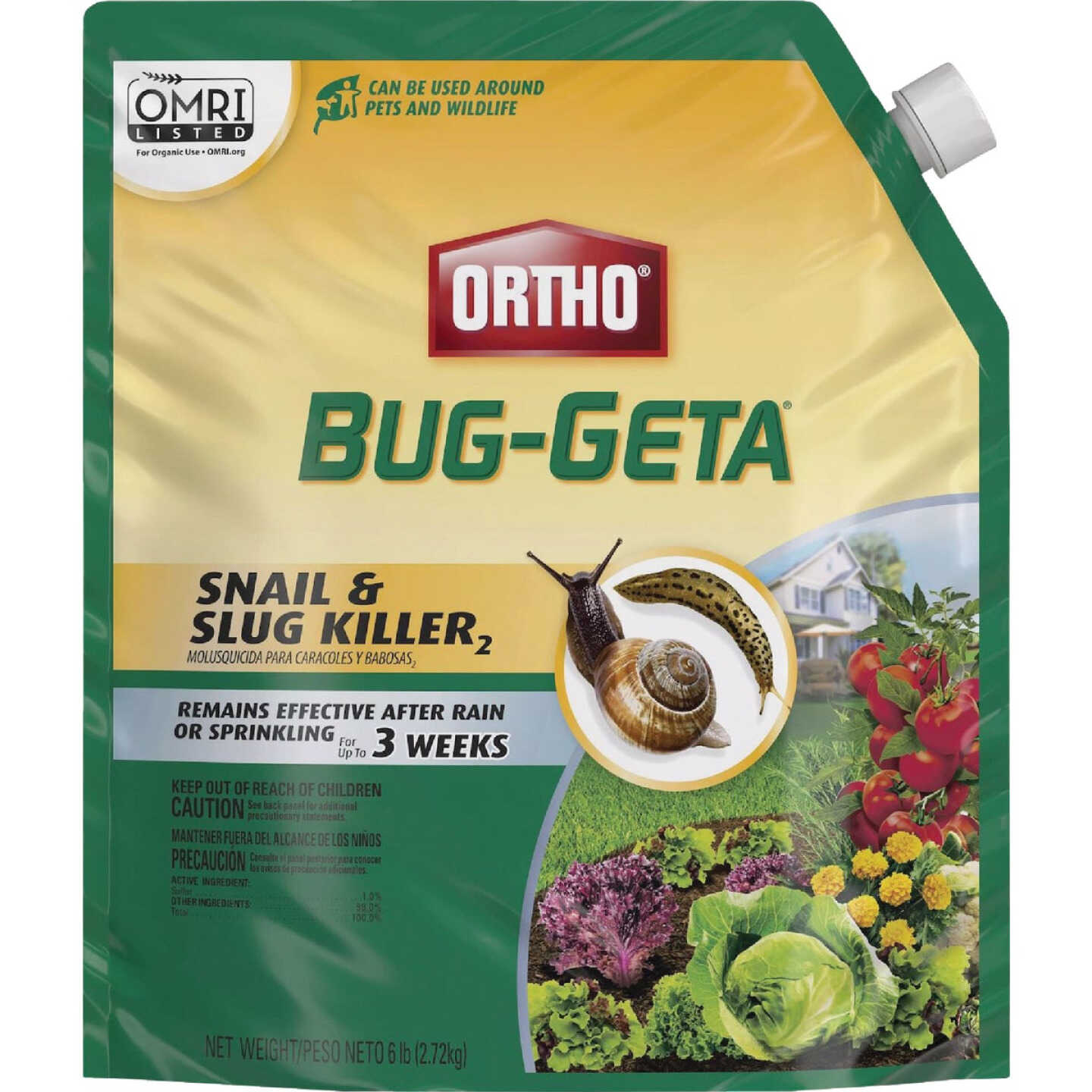 Ortho Bug-Geta 6 Lb. Ready To Use Pellets Slug & Snail Killer Image 1