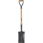 Do it Best 33 In. Wood D-Handle Square Point Garden Spade Image 2