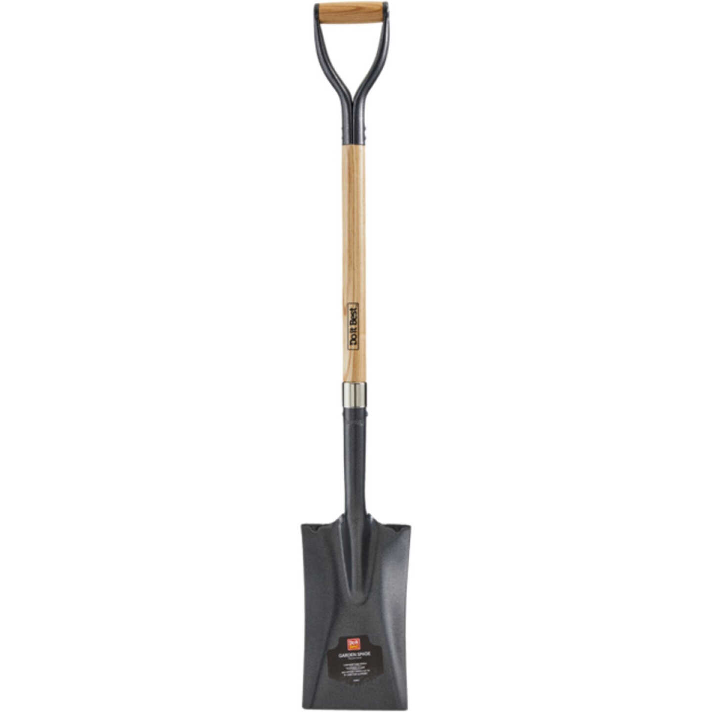 Do it Best 33 In. Wood D-Handle Square Point Garden Spade Image 2