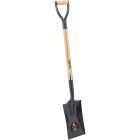 Do it Best 33 In. Wood D-Handle Square Point Garden Spade Image 1