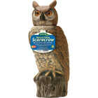 Gardeneer Natural Enemy Scarecrow 18 In. H. Rotating Head Owl Pest Deterrent Decoy Image 1