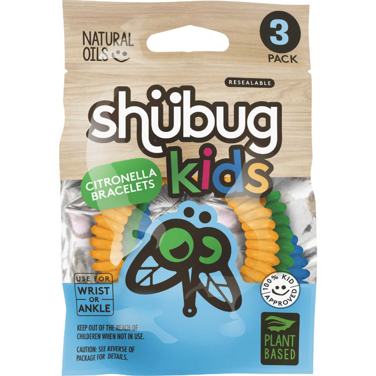 Shubug Kids Coil Bracelets Insect Repellent (3-Pack) Image 1