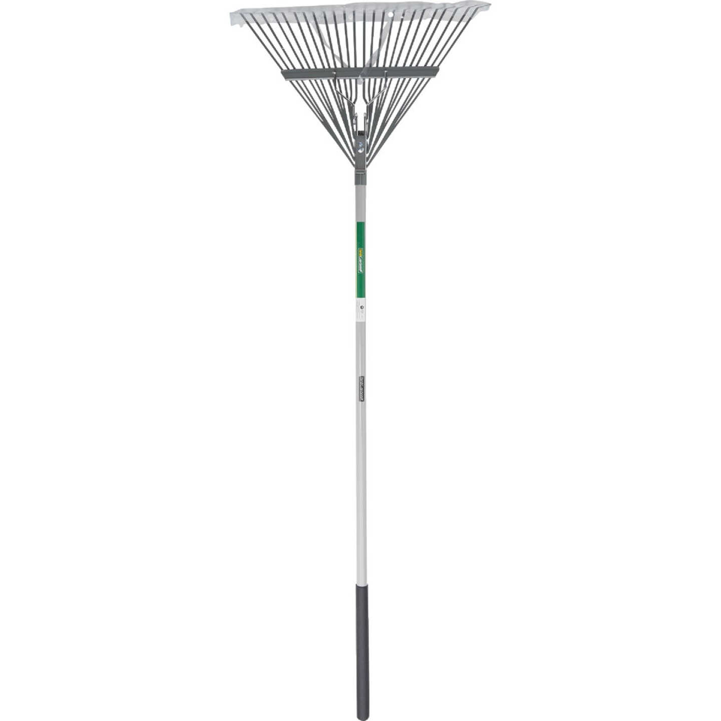Best Garden 24 In. Steel Leaf Rake with 50 In. Fiberglass Handle (24-Tine) Image 2