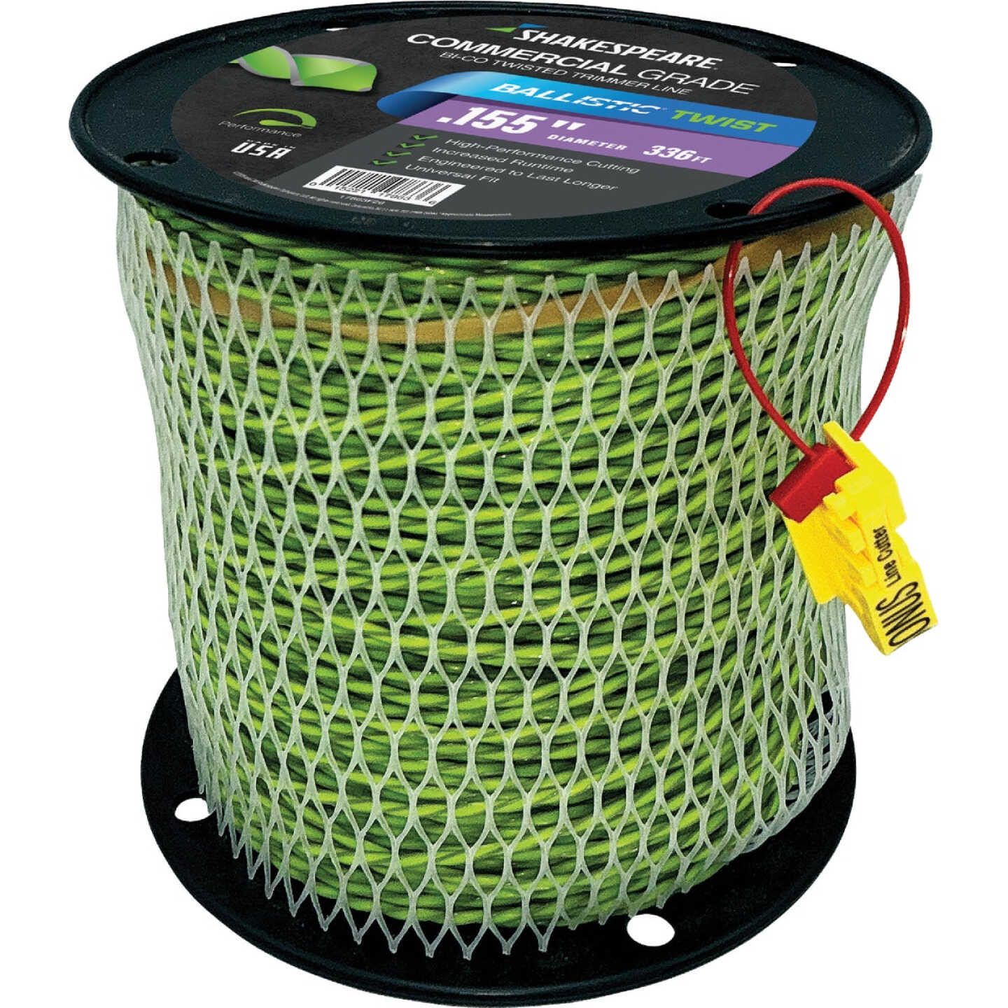 Shakespeare Ballistic Twist 0.155 In. 3 Lb. Trimmer Spool Image 1