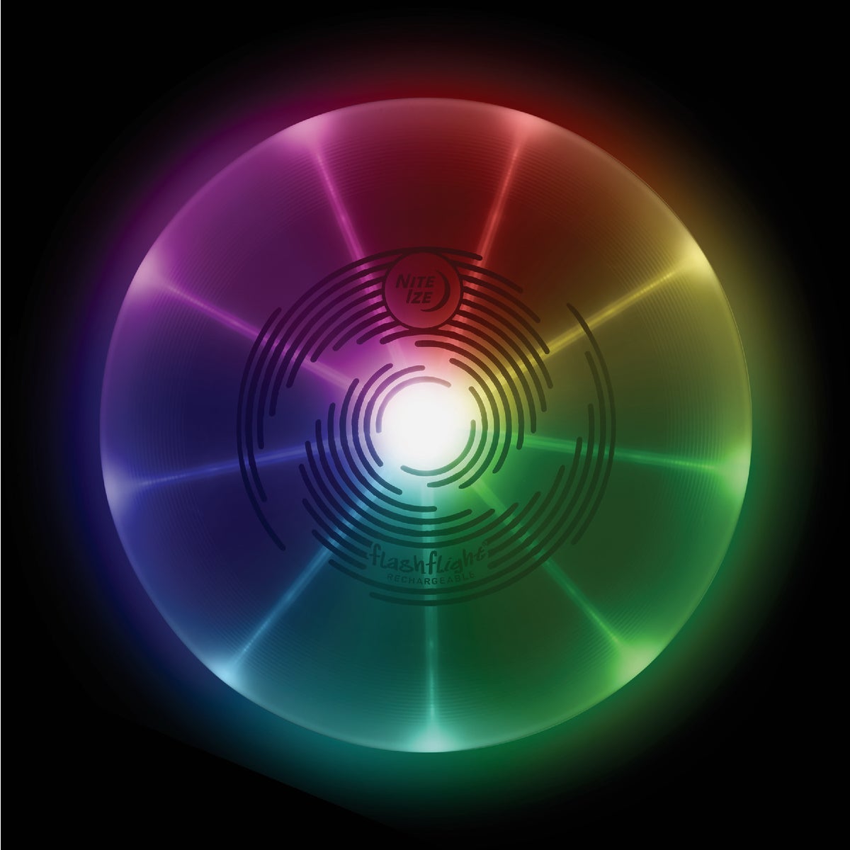 Nite Ize 10.75 In. Dia. Rechargeable Light Up Flying Disc Image 4