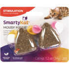 SmartyKat Mousy Mayhem Compressed Catnip Mice Cat Toy (2-Pack) Image 1