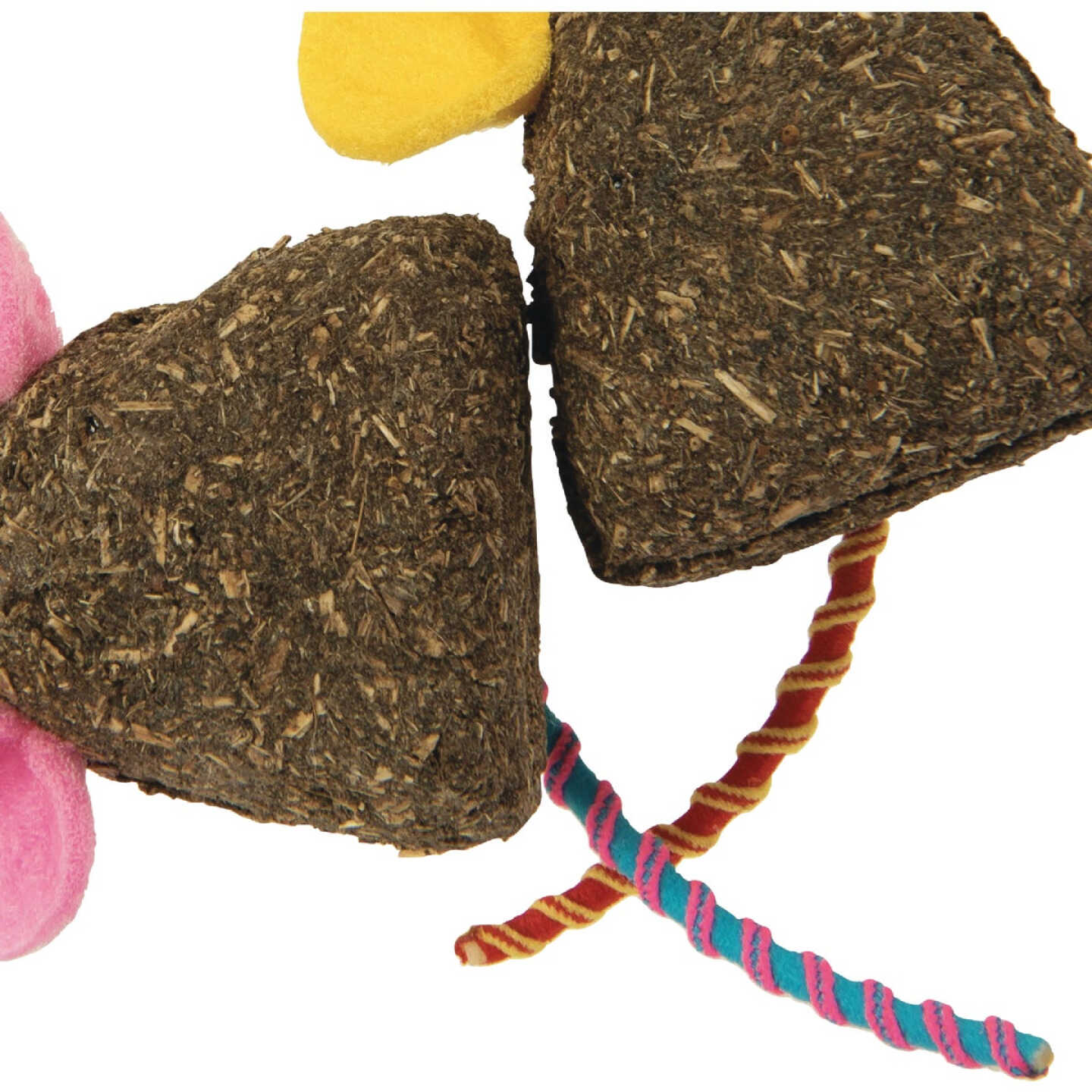 SmartyKat Mousy Mayhem Compressed Catnip Mice Cat Toy (2-Pack) Image 4