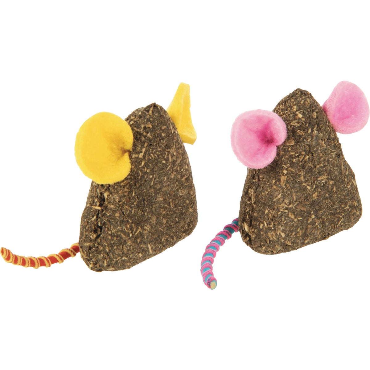 SmartyKat Mousy Mayhem Compressed Catnip Mice Cat Toy (2-Pack) Image 3