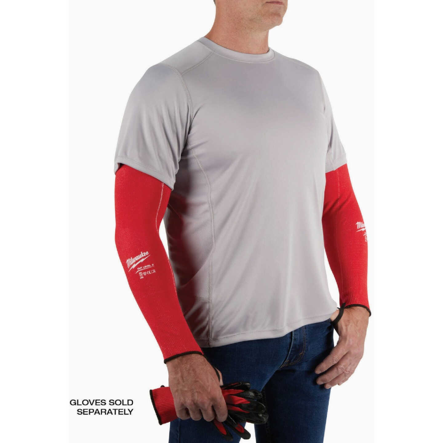 Milwaukee 16 In. Cut Level 3 Protective Sleeves Image 2
