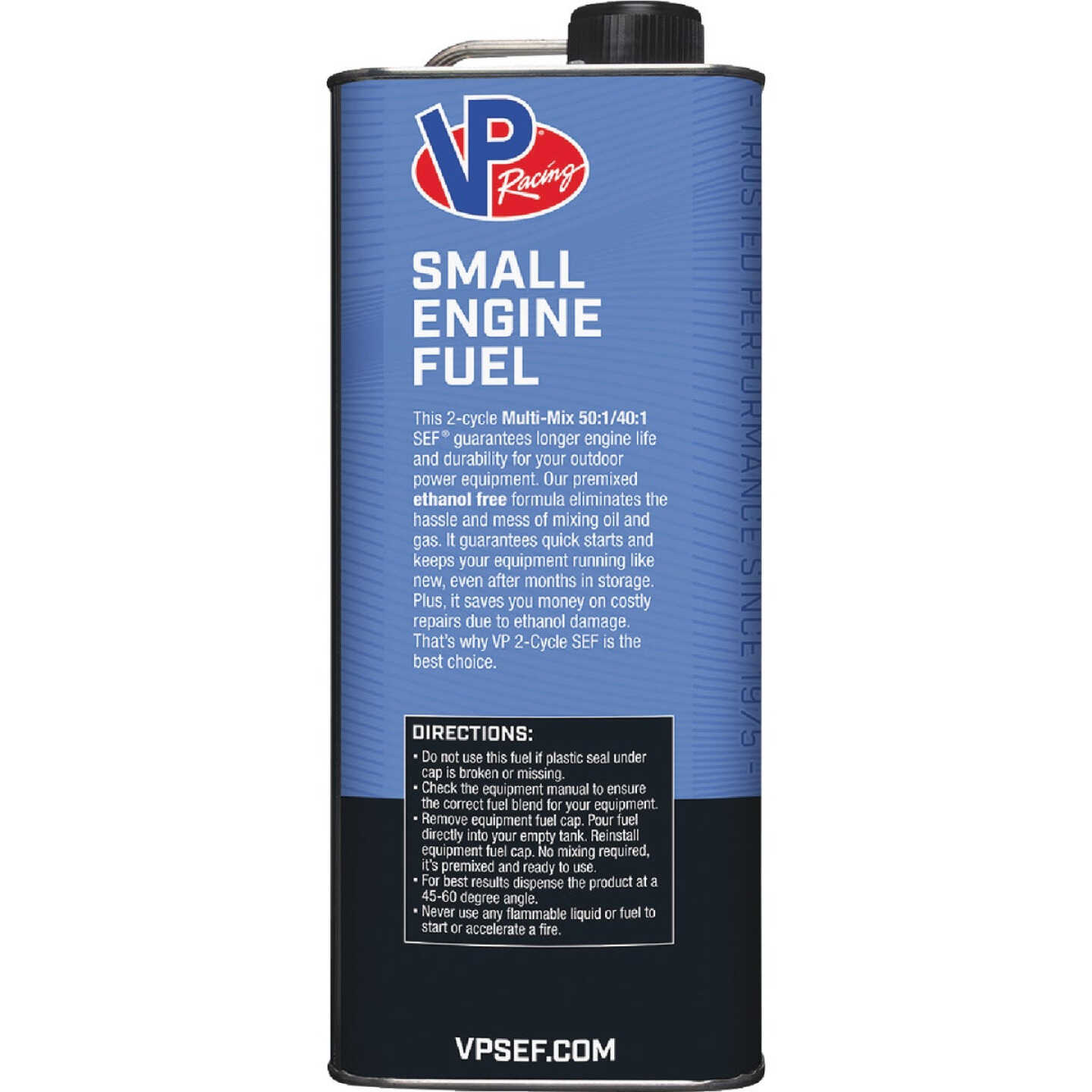VP Racing Fuels Gal. 40:1/50:1 Ethanol-Free Multi-Mix Gas & Oil Pre-Mix Image 4