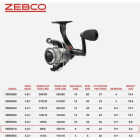 Zebco Verge Size 10 15 Lb. Spinning Fishing Reel Image 5