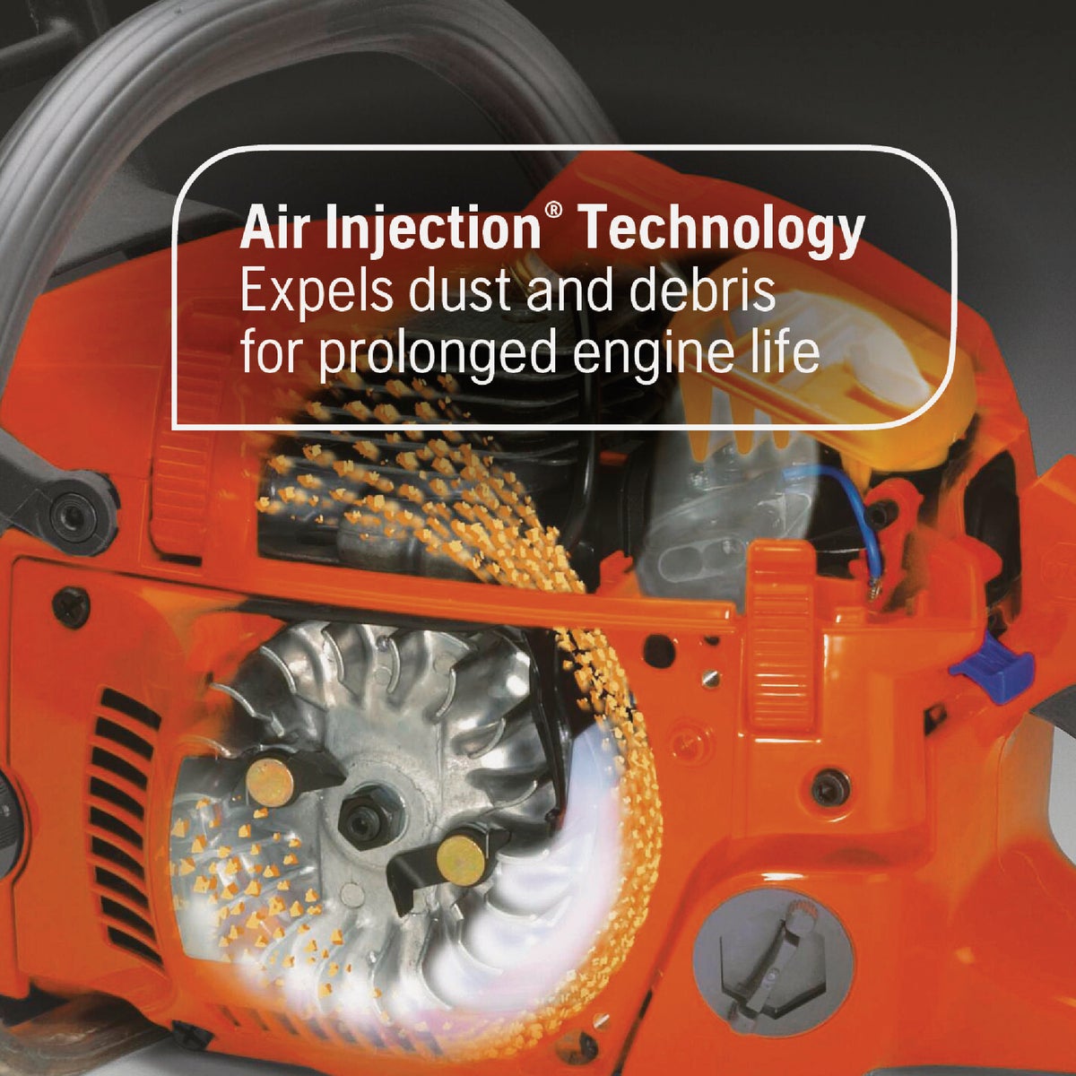 Husqvarna 120 Mark II 14 in. 38cc 2-Cycle Gas Chainsaw Image 6