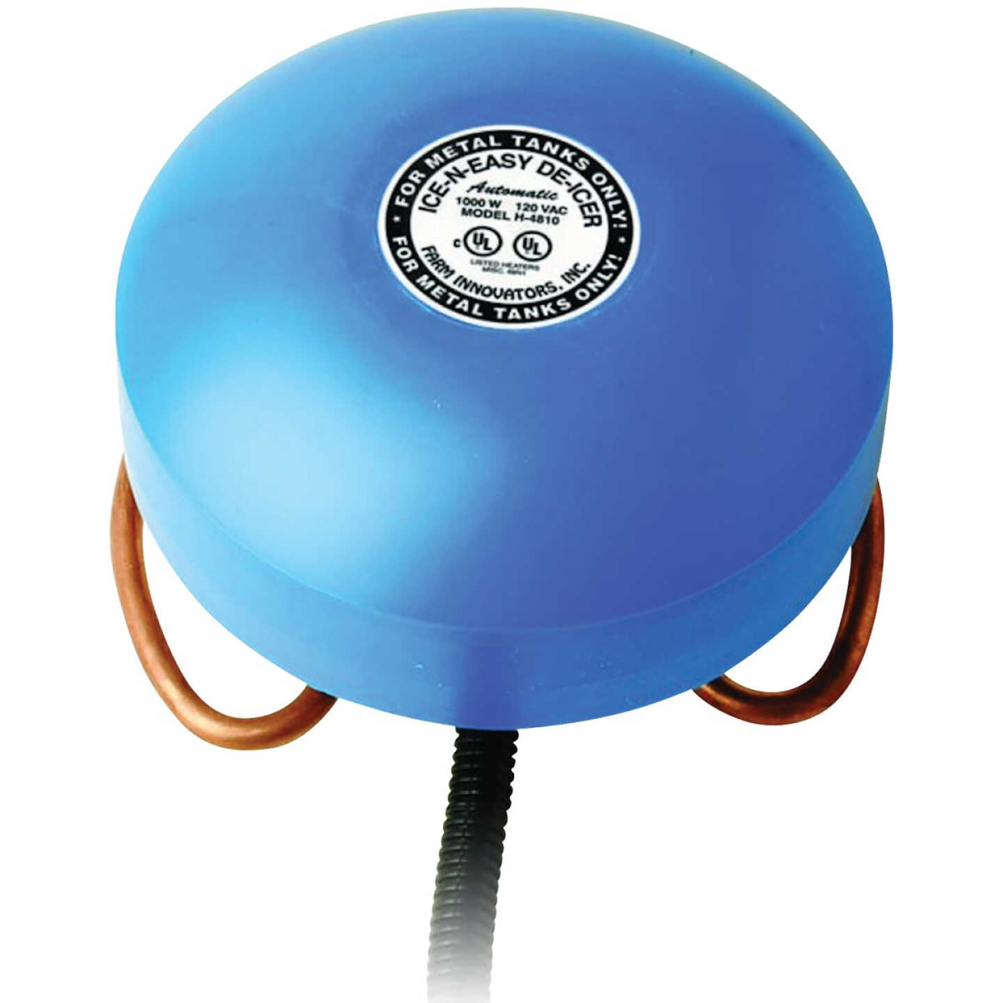 Farm Innovators 1500W Economical Floating Stock Tank De-Icer Image 3