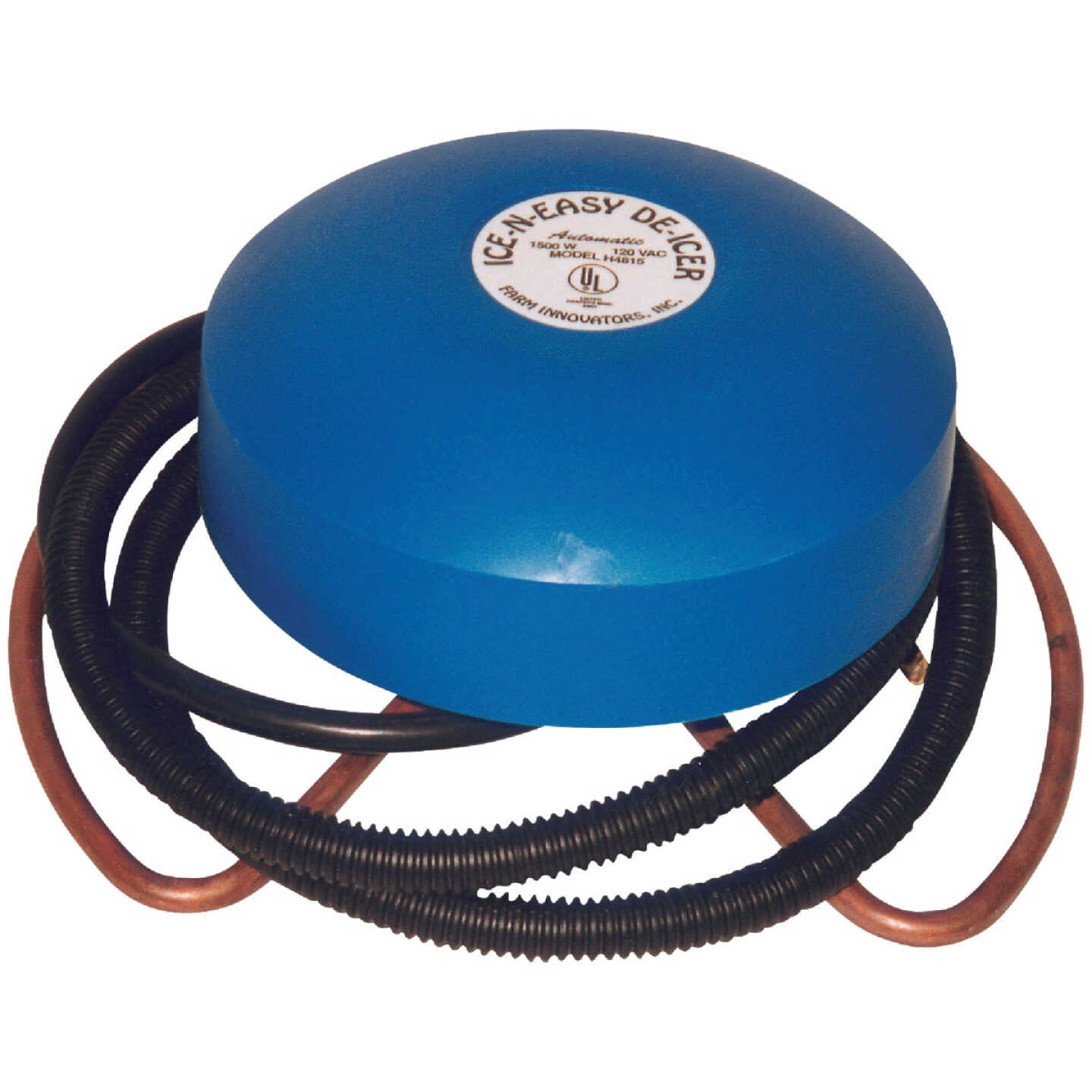 Farm Innovators 1500W Economical Floating Stock Tank De-Icer Image 1